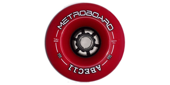 ABEC11 - Metroboard 107 mm Red SuperFly Wheel
