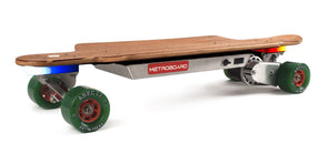 Metroboard Hardwood Mini Slim Electric Longboard - Iso View