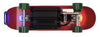 Metroboard Shortboard Electric Skateboard - Bottom View