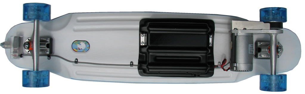 Metroboard Electric Skateboard - Loaded Chubby Unicorn Deck and Paris 180 Trucks