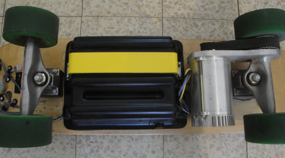 Metroboard Electric Skateboard - Racing Stripe