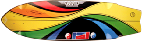 Electric Skateboard Gravity Bertlemann Metroboard Custom Deck