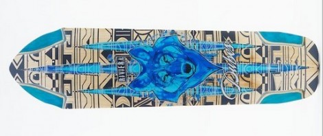 Electric Skateboard Riviera Dubes Metroboard Custom Deck