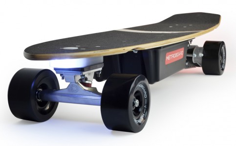 Metroboard Midsize Electric Skateboard - Iso Front