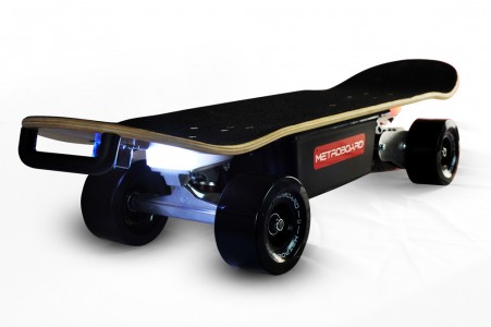 Shortboard Electric Skateboard Outrunner Iso View - Metroboard