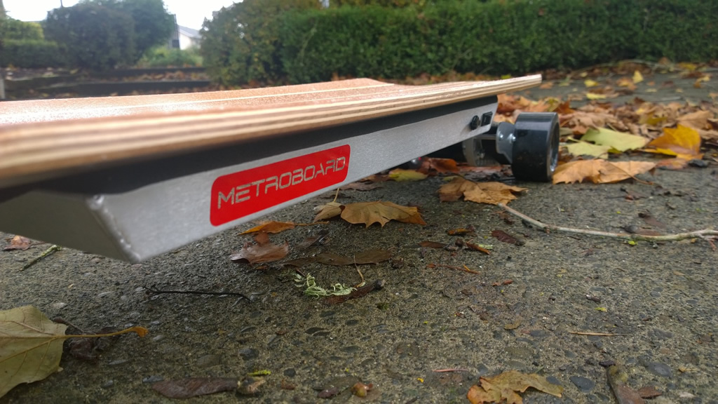First Production Metroboard Slim Electric Longboard - Steep Iso View
