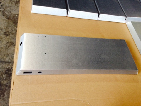 Production Slim Aluminum Battery Box