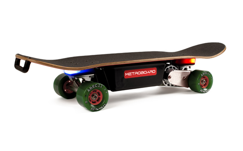 Metroboard Shortboard Electric Skateboard - Iso View