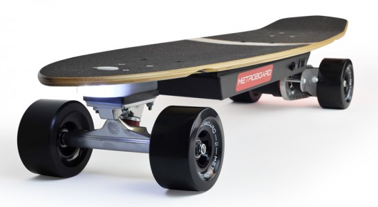 Metroboard Slim Electric Skateboard Midsize - Iso Front