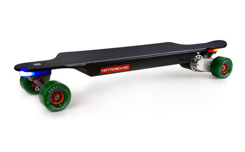Metroboard Stealth Electric Longboard - Iso View