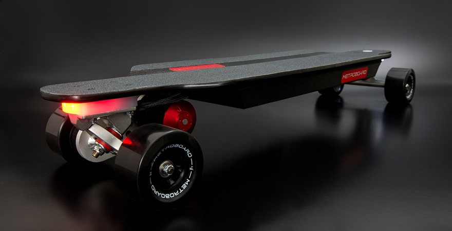 Metroboard Slim Electric Longboard Stealth Edition