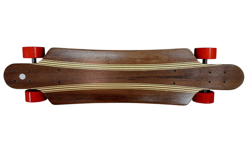 Sunrise - Wenge and Pau Amarelo - Metroboard Electric Longboard