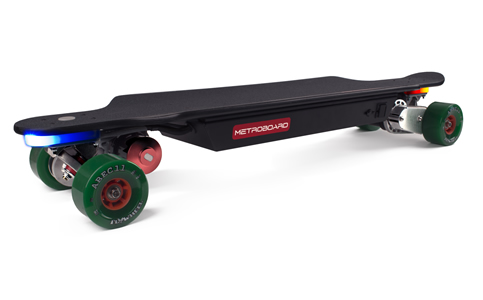 Metroboard Dual Drive Electric Longboard - Iso View